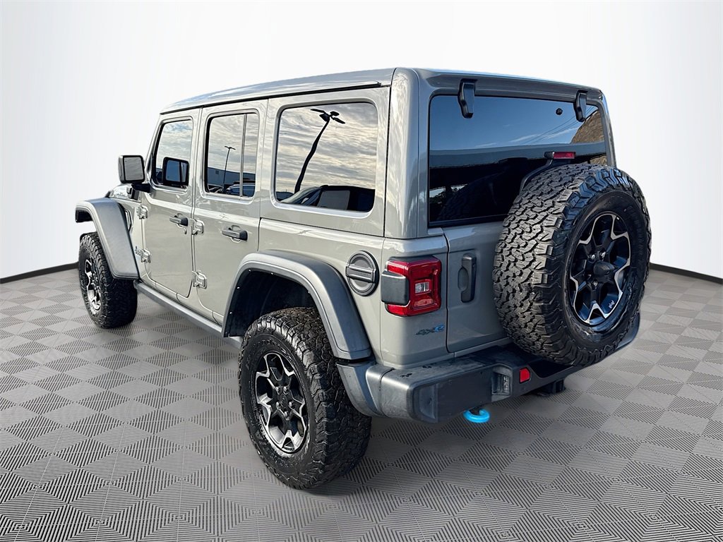 Used 2021 Jeep Wrangler Unlimited Rubicon 4xe w/ Safety Group image 8