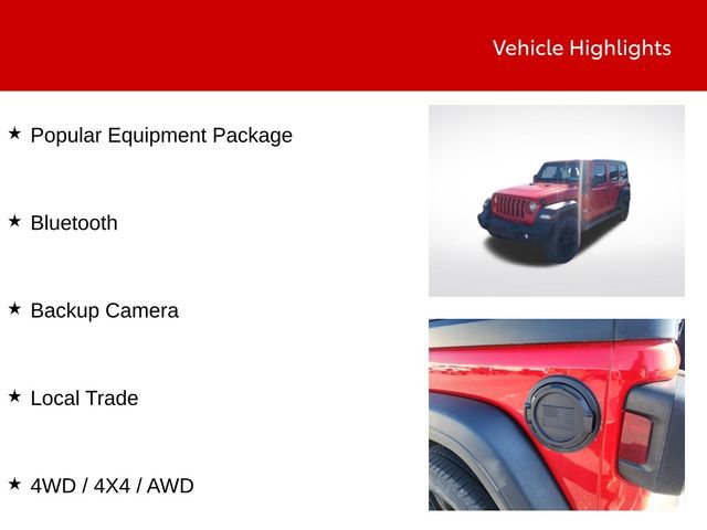 Used 2018 Jeep Wrangler Unlimited Sport S AWD/4WD image 9