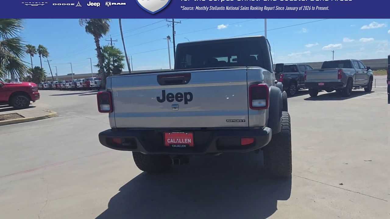 Used 2020 Jeep Gladiator Sport w/ Quick Order Package 24S AWD/4WD image 7