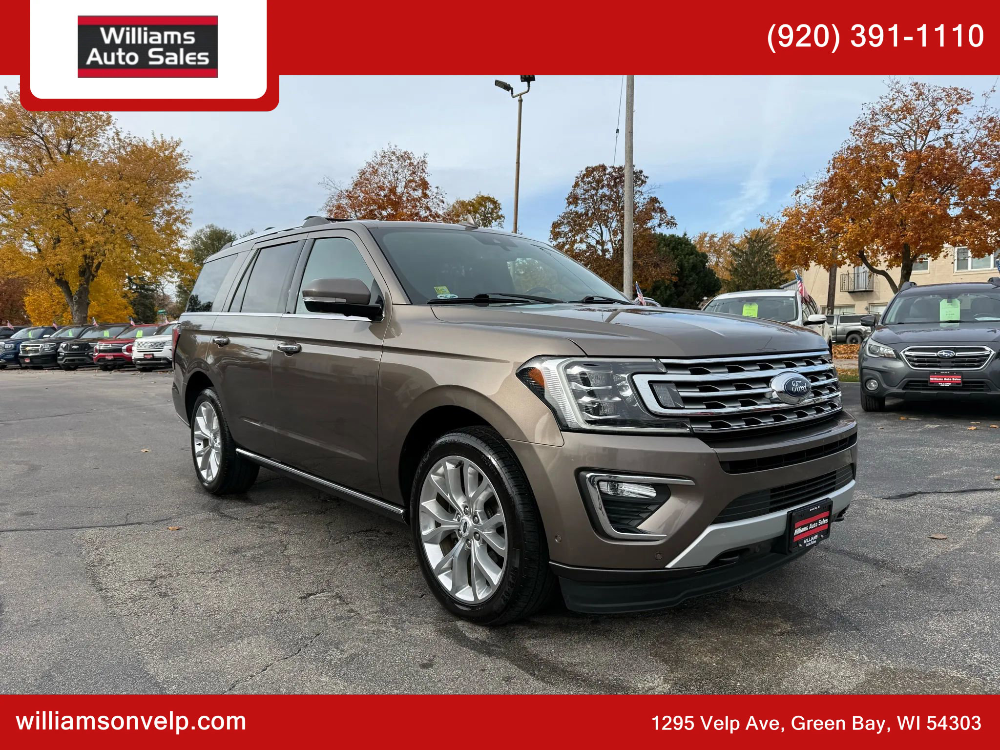 Used 2018 Ford Expedition Limited w/ Equipment Group 302A