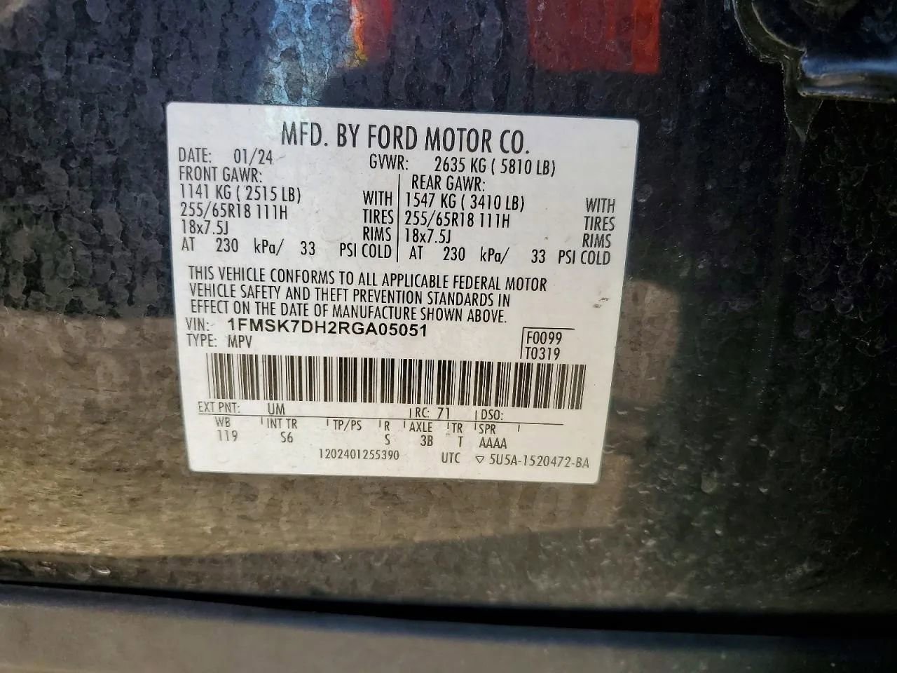 Used 2024 Ford Explorer XLT w/ Equipment Group 202A RWD image 12