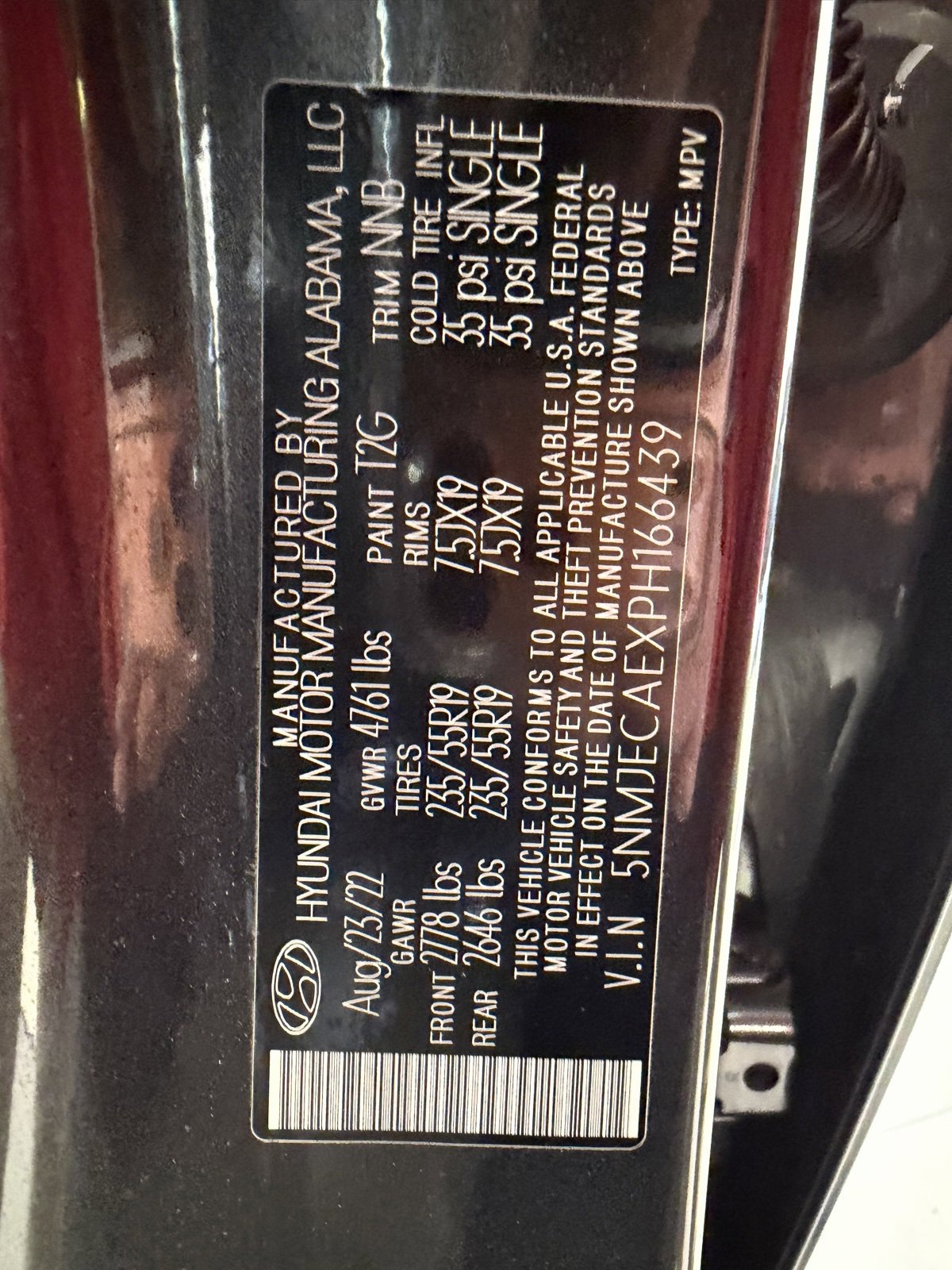 Used 2023 Hyundai Tucson Limited w/ Cargo Package image 63