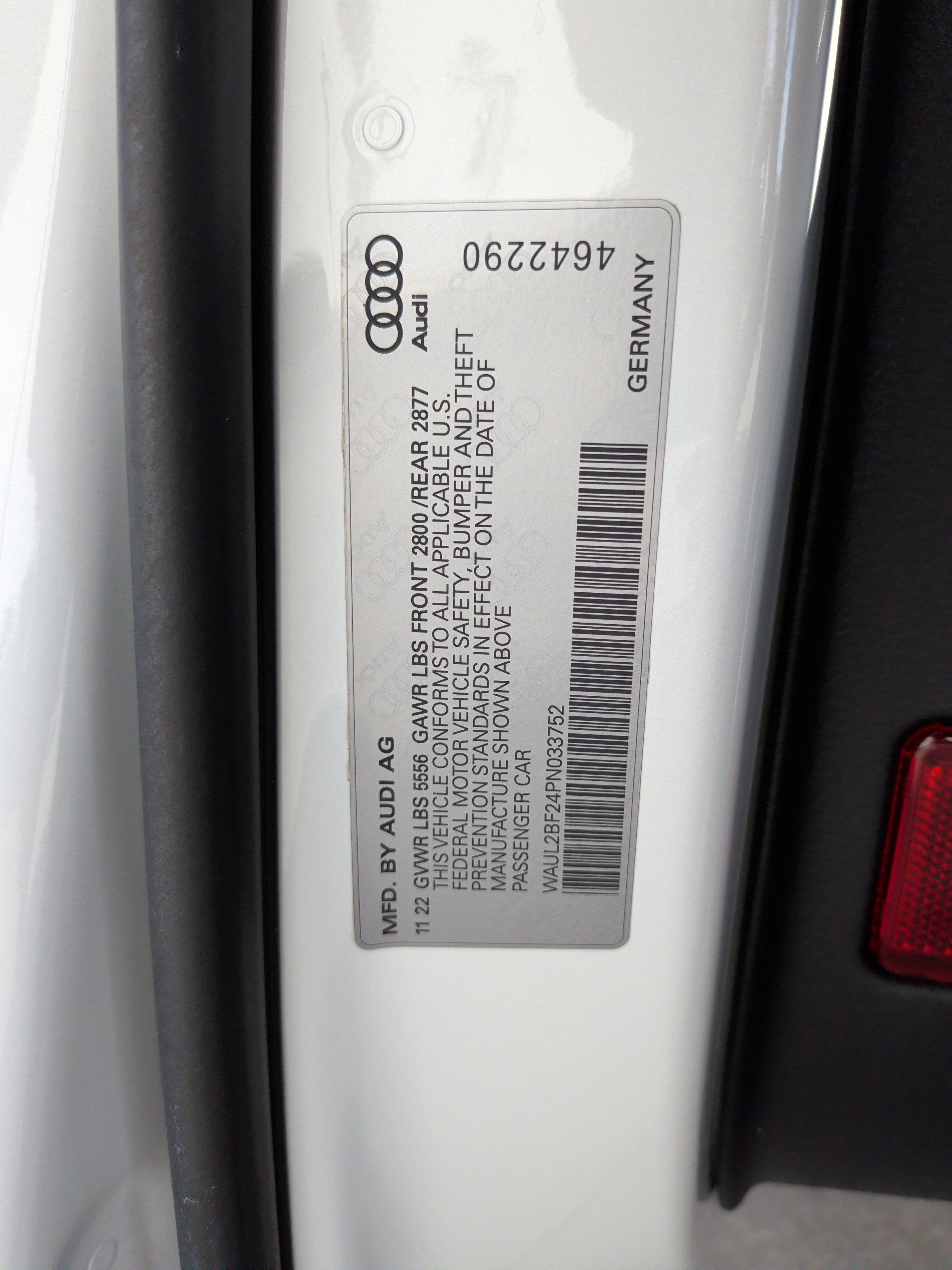 Certified 2023 Audi A6 Premium Plus w/ Premium Plus Package AWD/4WD image 37