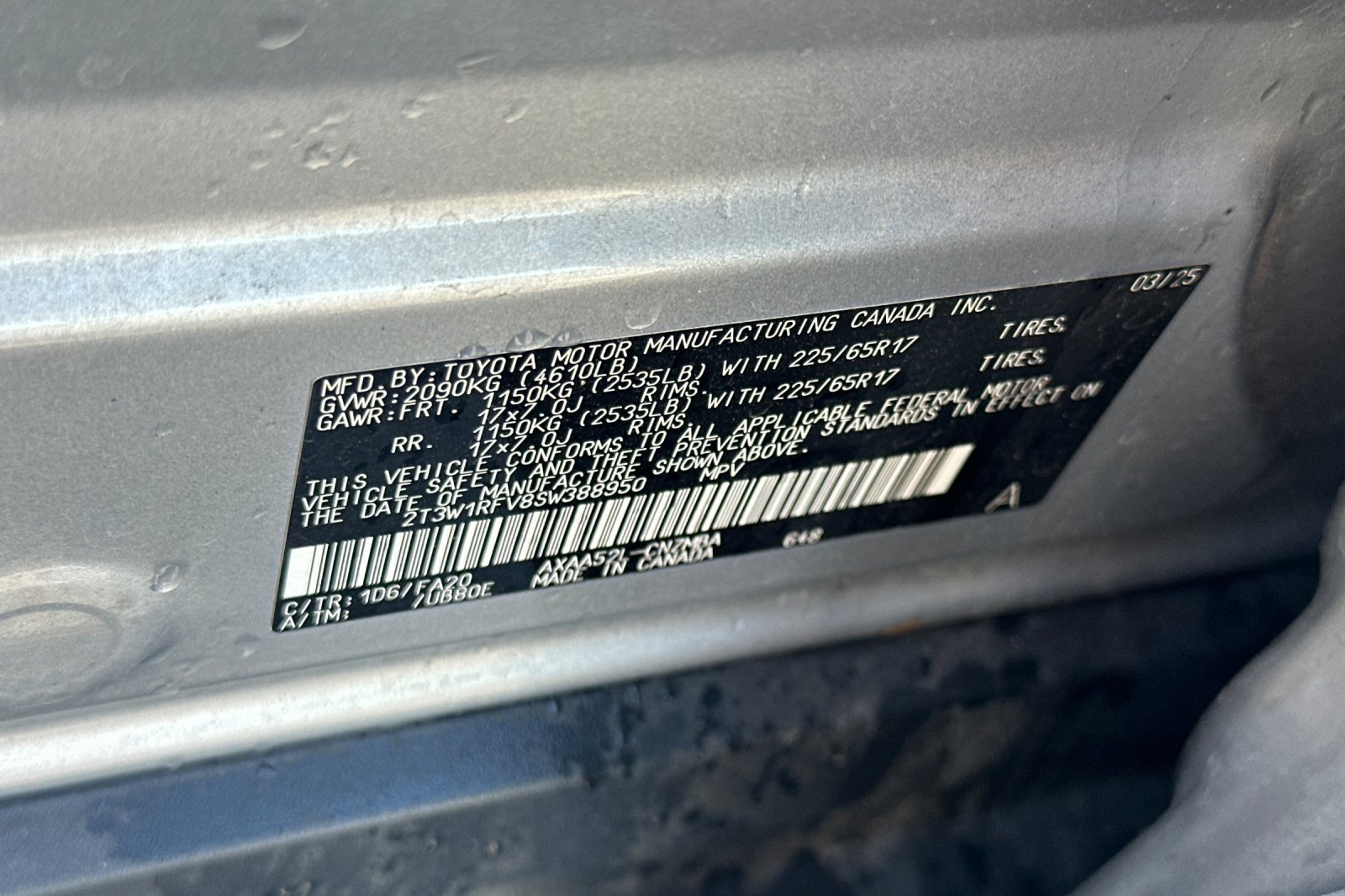 Used 2025 Toyota RAV4 XLE FWD image 53