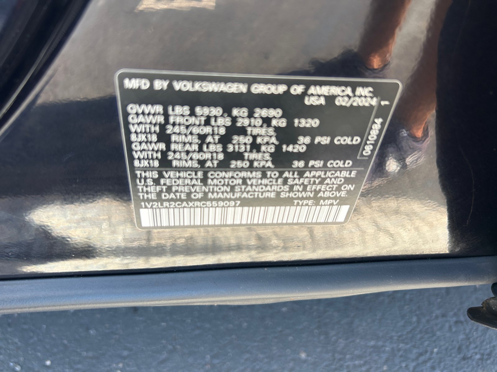 Certified 2024 Volkswagen Atlas SE AWD/4WD image 25