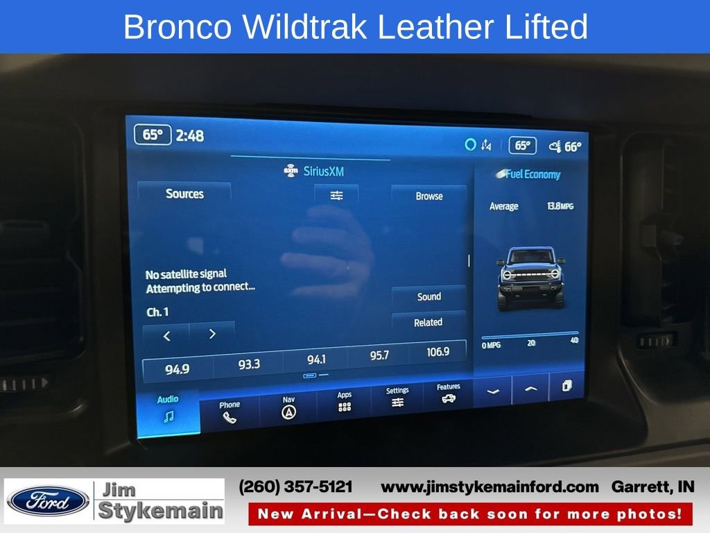 Used 2022 Ford Bronco Wildtrak AWD/4WD image 20