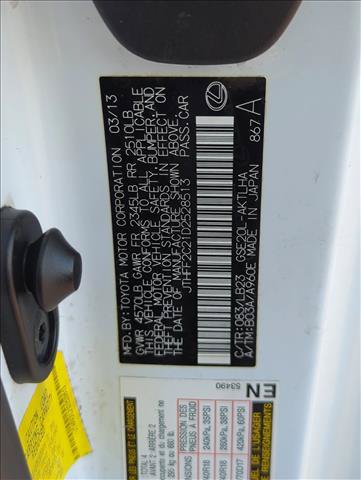 Used 2013 Lexus IS 250C RWD image 27