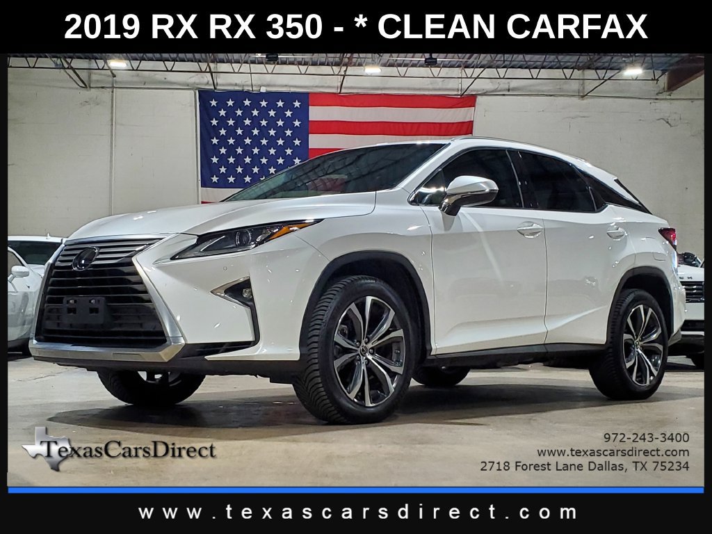 Used 2019 Lexus RX 350 FWD w/ Premium Package