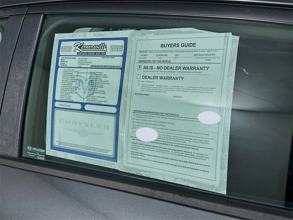 Used 2021 Hyundai Elantra SEL image 35