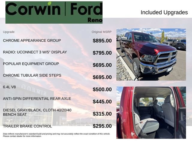 Used 2018 RAM 2500 Tradesman w/ Chrome Appearance Group AWD/4WD image 3