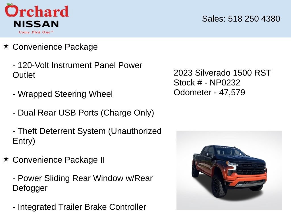 Used 2023 Chevrolet Silverado 1500 RST w/ All Star Edition Plus AWD/4WD image 14