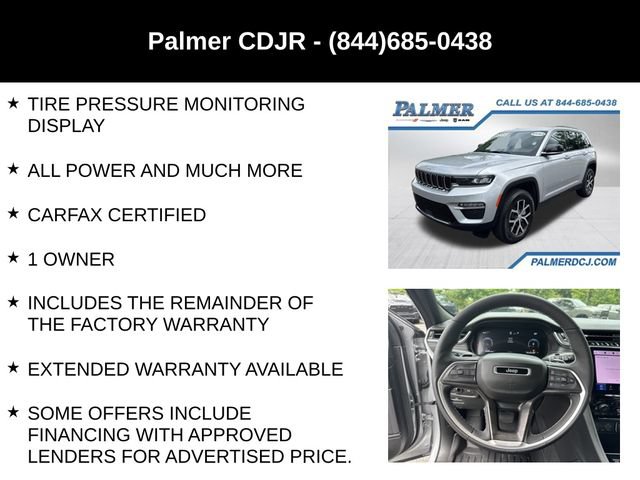 Used 2025 Jeep Grand Cherokee Limited AWD/4WD image 24