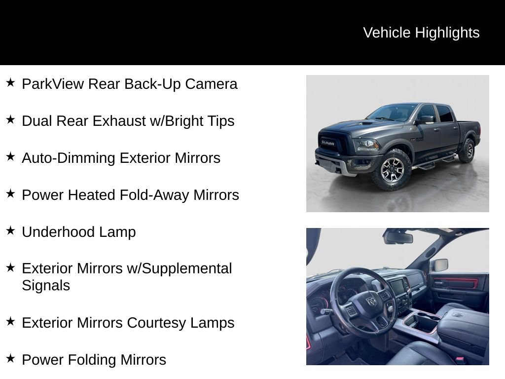 Used 2016 RAM 1500 Rebel w/ Luxury Group image 26