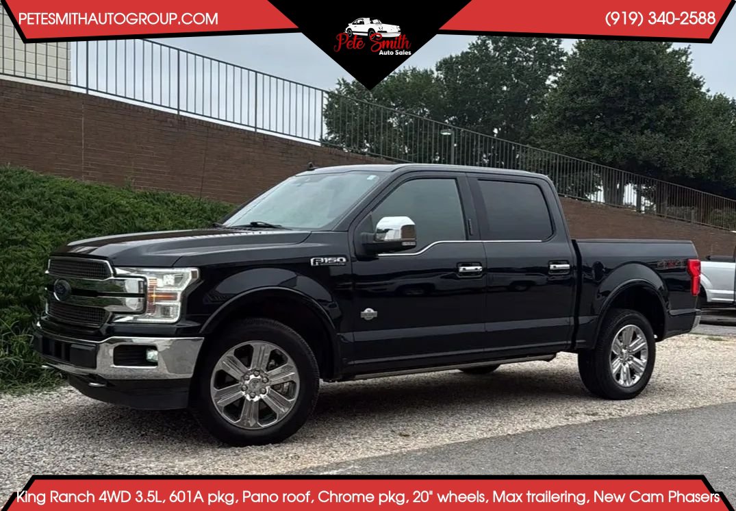 Used 2019 Ford F150 King Ranch w/ Equipment Group 601A Luxury AWD/4WD image 1