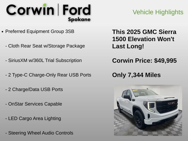 Used 2025 GMC Sierra 1500 Elevation image 18