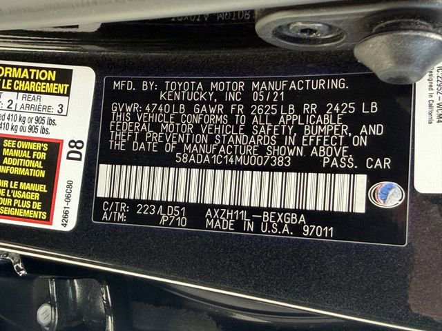 Used 2021 Lexus ES 300h w/ Premium Package FWD image 24