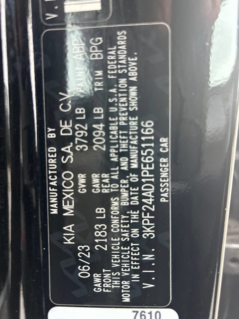 Used 2023 Kia Forte LXS FWD image 40