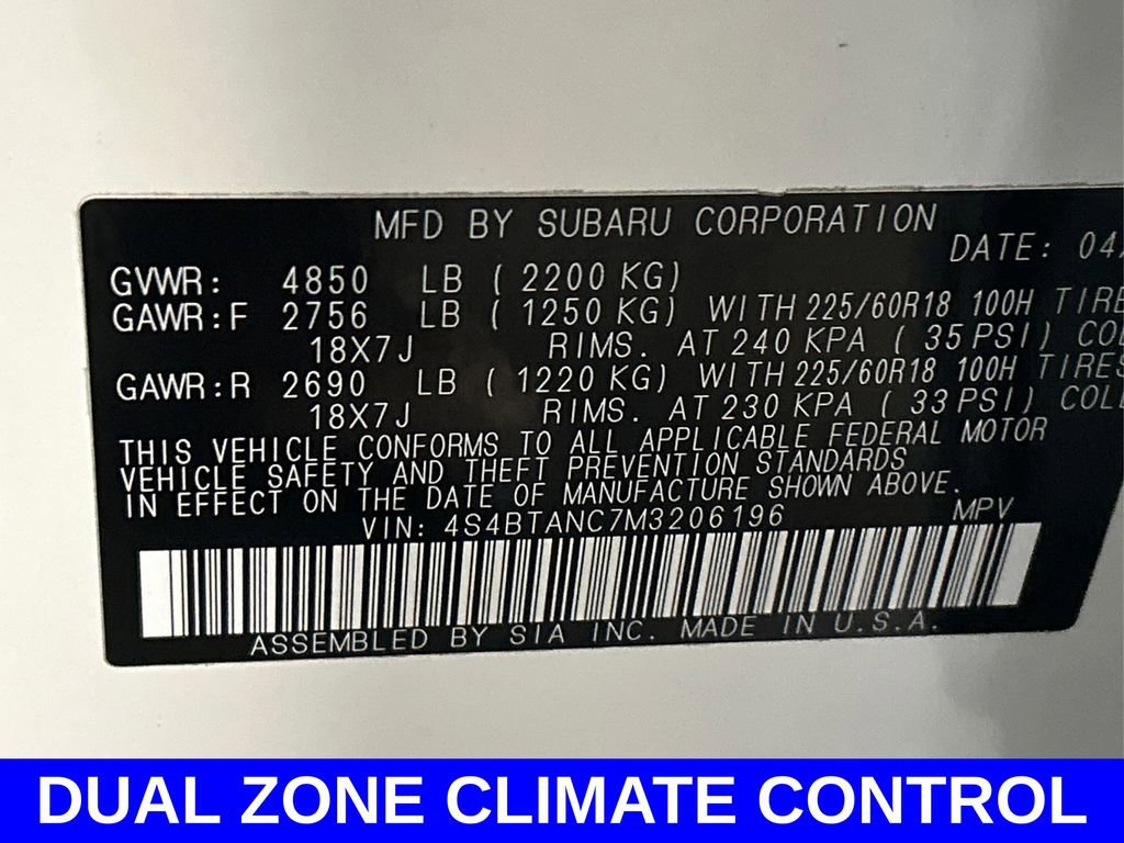 Used 2021 Subaru Outback Limited w/ Popular Package #2 image 16