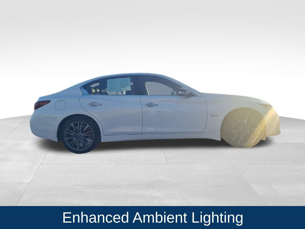 Used 2018 INFINITI Q50 Red Sport 400 w/ Sensory Package (Sport) image 9