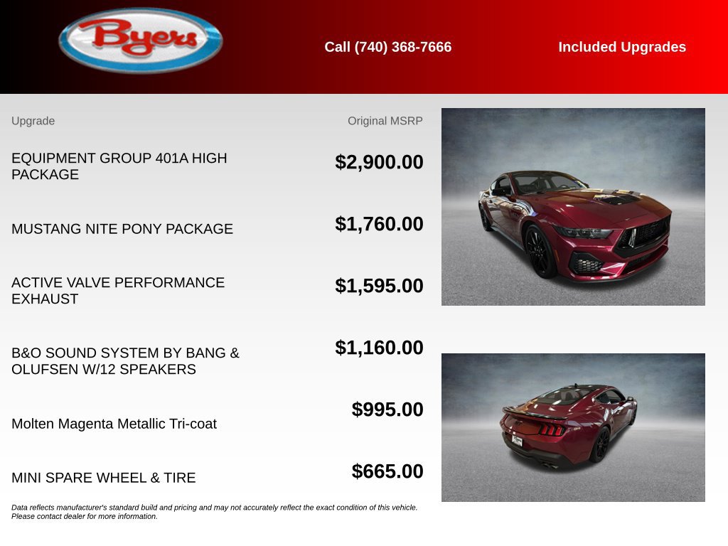 Used 2025 Ford Mustang GT Premium RWD image 5