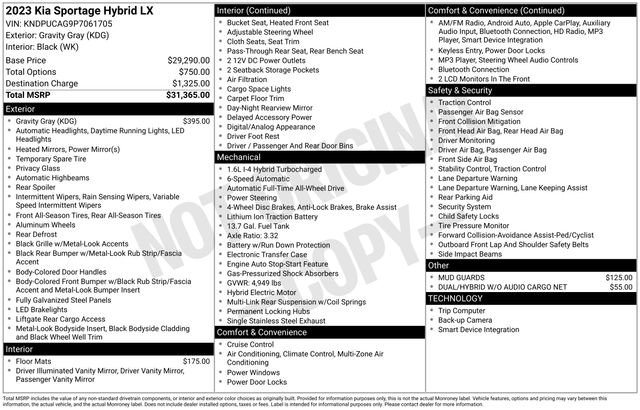 Used 2023 Kia Sportage LX image 16