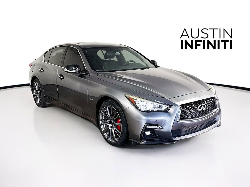 Used 2018 INFINITI Q50 Red Sport 400 w/ Sensory Package (Sport)