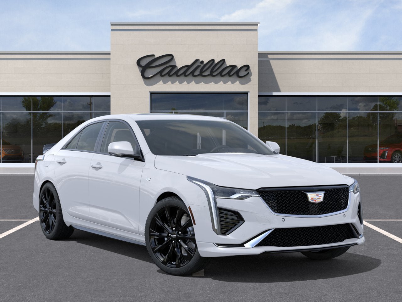 New 2026 Cadillac CT4 Sport w/ LPO, ONYX Package RWD image 7