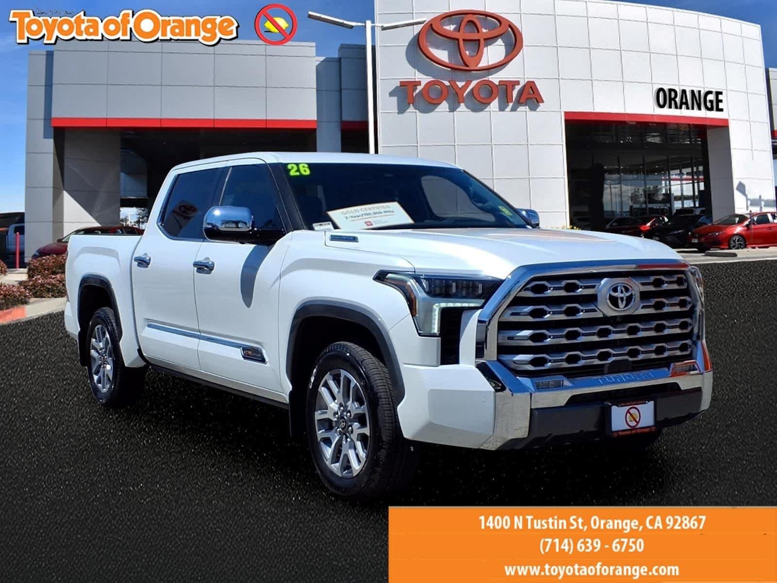 Certified 2026 Toyota Tundra 1794 Edition AWD/4WD image 1
