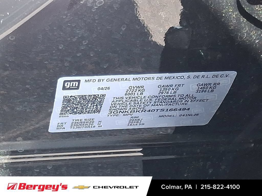New 2026 Chevrolet Blazer RS w/ Driver Confidence II Package AWD/4WD image 20