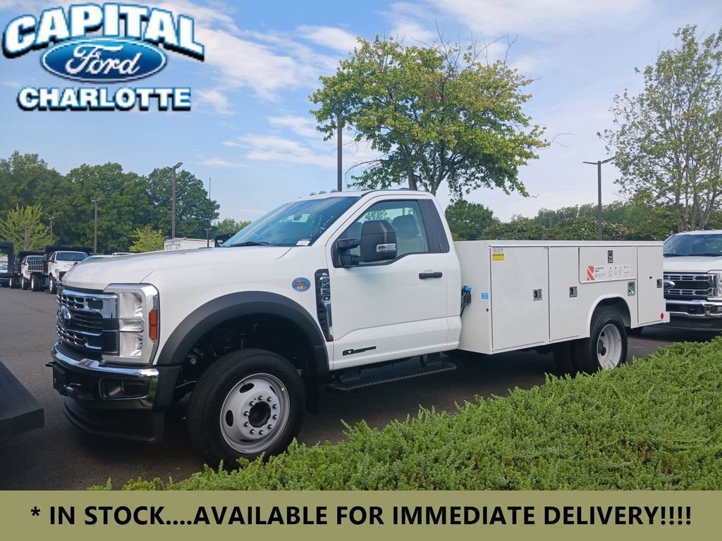 New 2024 Ford F450 XL w/ XL Chrome Package image 1