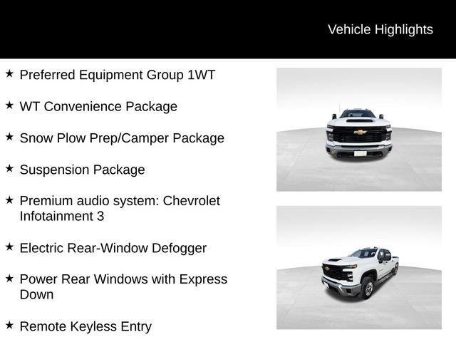 Certified 2025 Chevrolet Silverado 2500 W/T w/ WT Convenience Package image 13