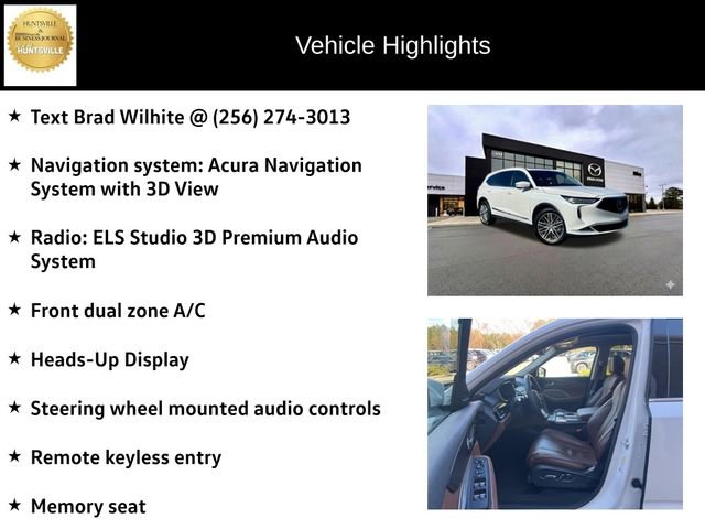 Used 2022 Acura MDX SH-AWD w/ Advance Package image 6