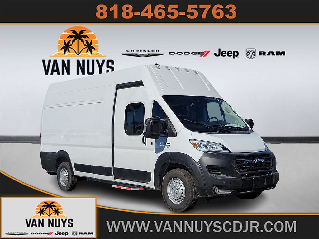New 2024 RAM ProMaster 3500 w/ Delivery Van Package