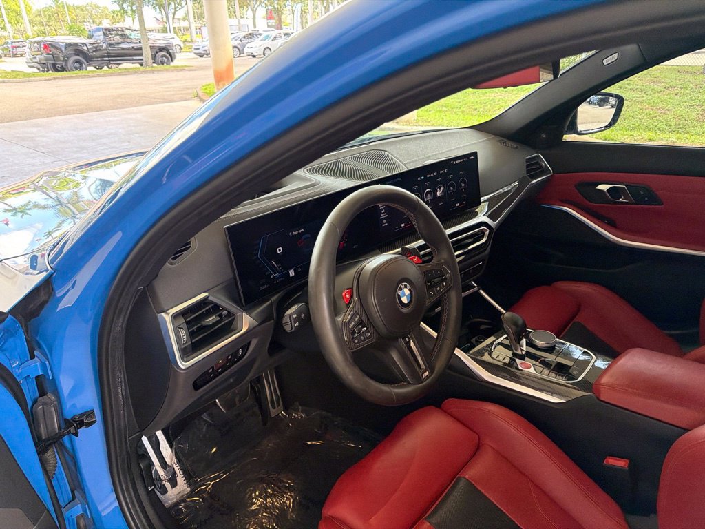 Used 2024 BMW M3 Competition w/ Executive Package RWD image 7