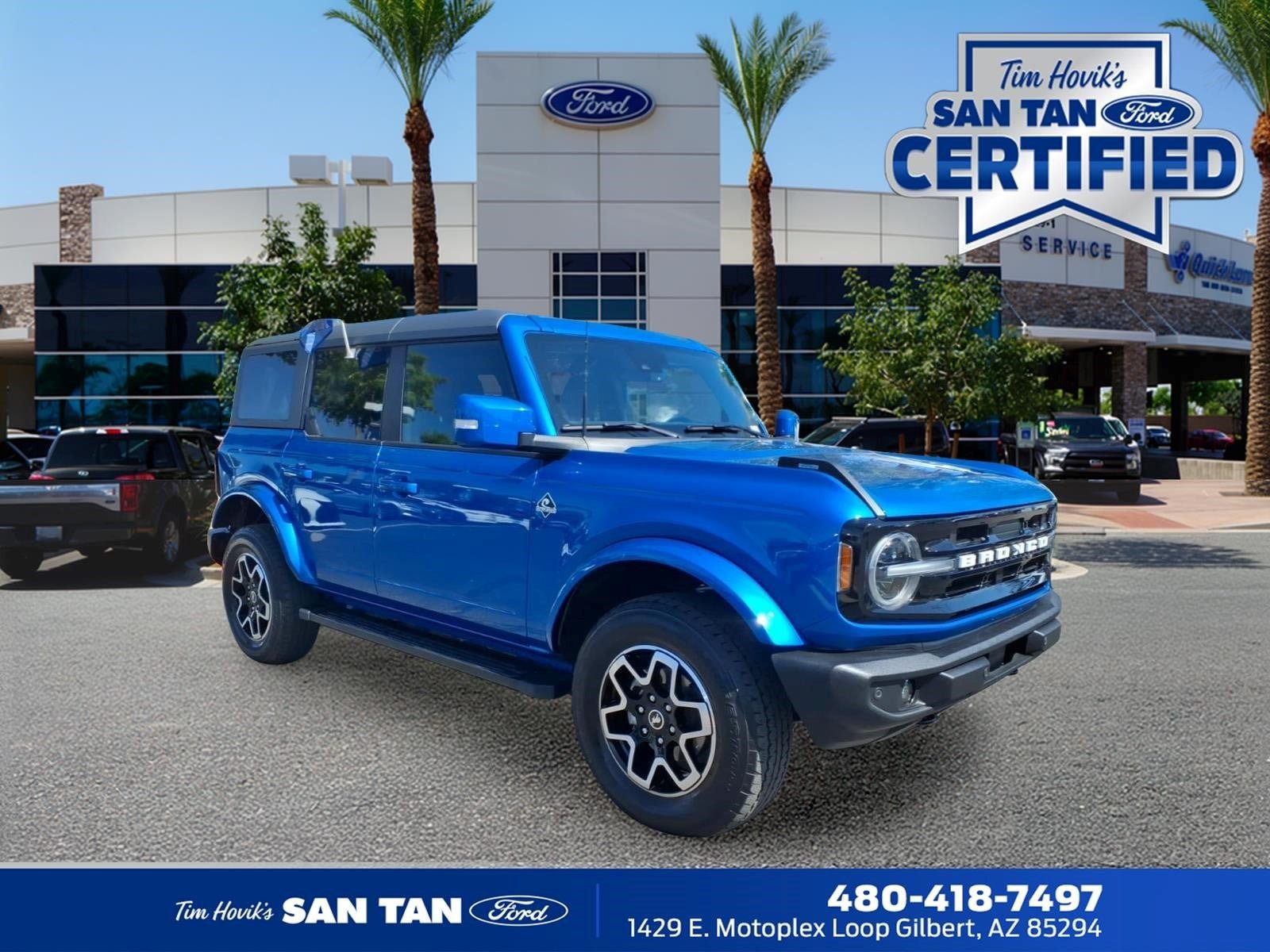 Certified 2023 Ford Bronco Outer Banks