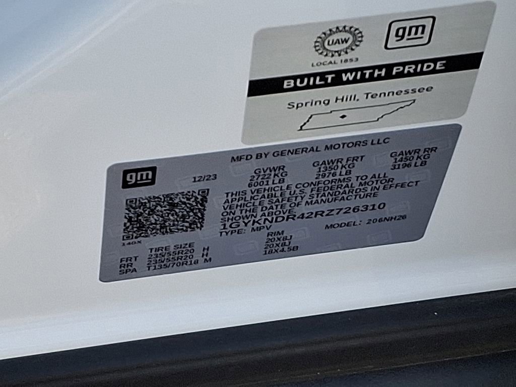 Certified 2024 Cadillac XT5 Premium Luxury w/ LPO, Floor Liner Package image 29