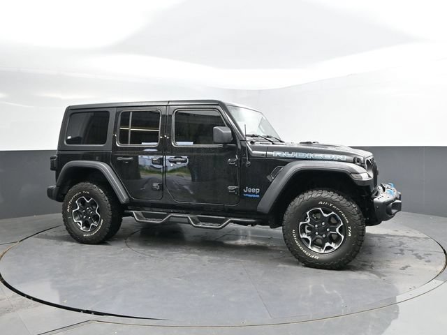 Used 2022 Jeep Wrangler Unlimited Rubicon 4xe w/ Steel Bumper Group AWD/4WD image 4