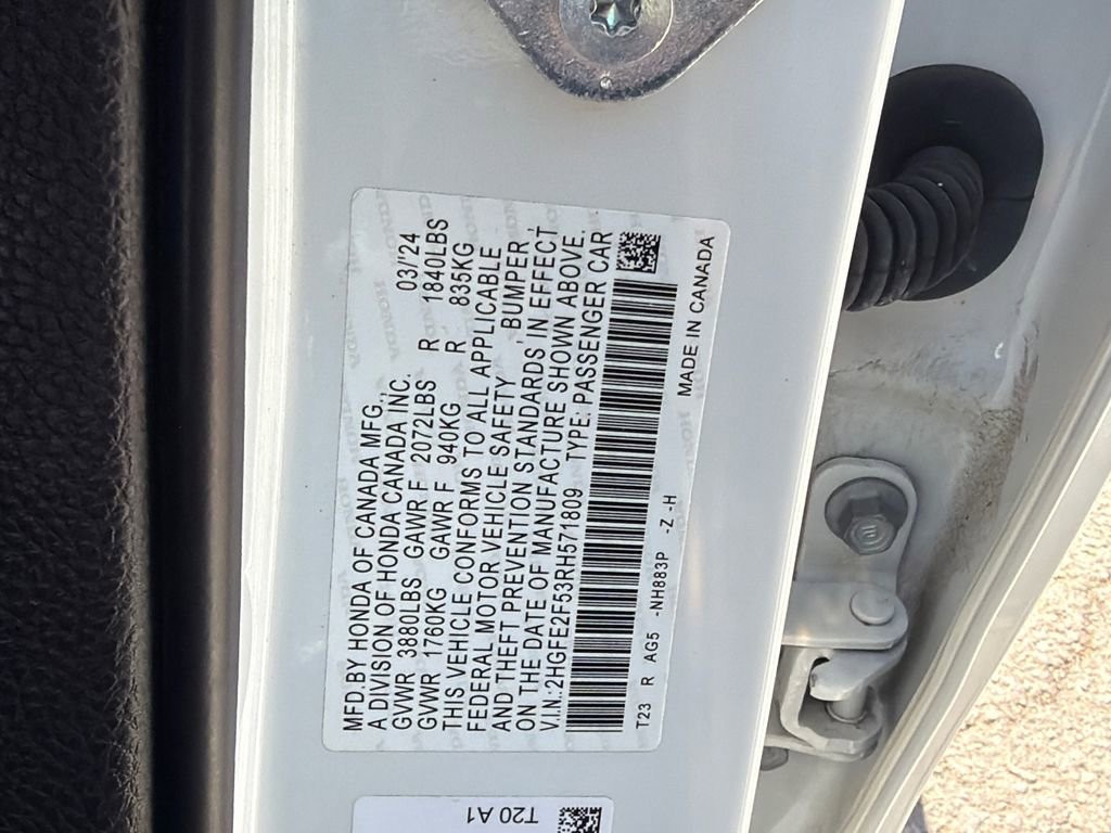 Used 2024 Honda Civic Sport image 32