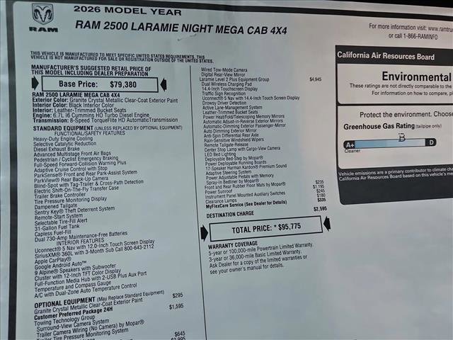 New 2026 RAM 2500 Laramie image 18