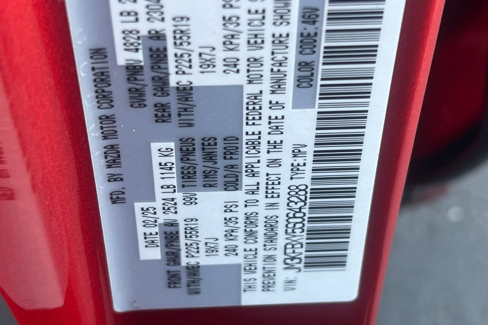 Certified 2025 MAZDA CX-5 Signature image 26