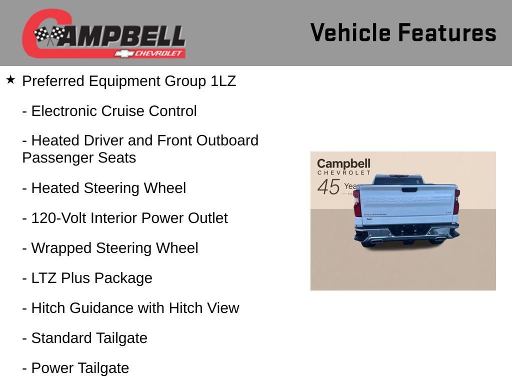 Used 2026 Chevrolet Silverado 1500 LTZ AWD/4WD image 21