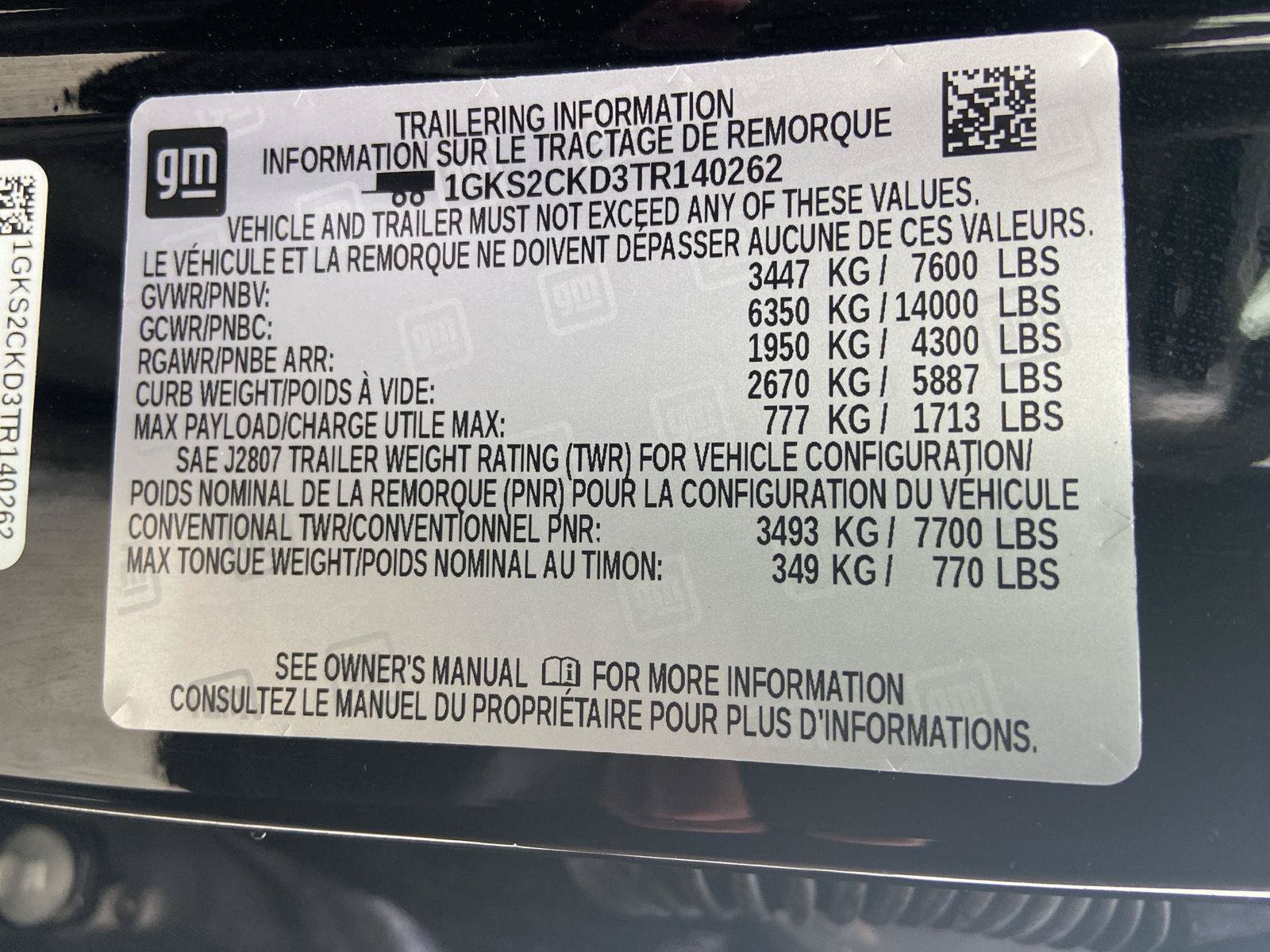 Used 2026 GMC Yukon AT4 w/ LPO, Floor Liner Package AWD/4WD image 43