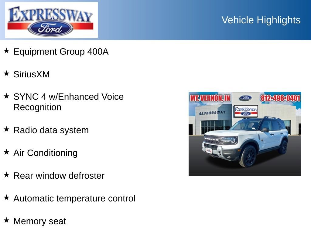 Used 2025 Ford Bronco Sport Badlands image 2