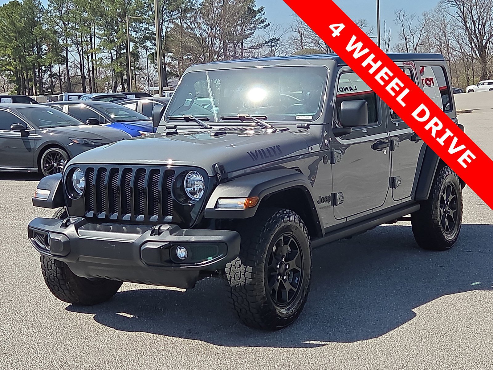 Used 2021 Jeep Wrangler Unlimited Sport AWD/4WD image 2
