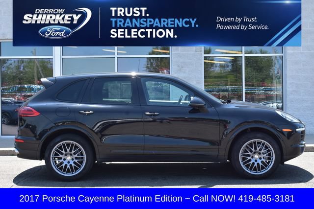 Used 2017 Porsche Cayenne Platinum Edition AWD/4WD image 3