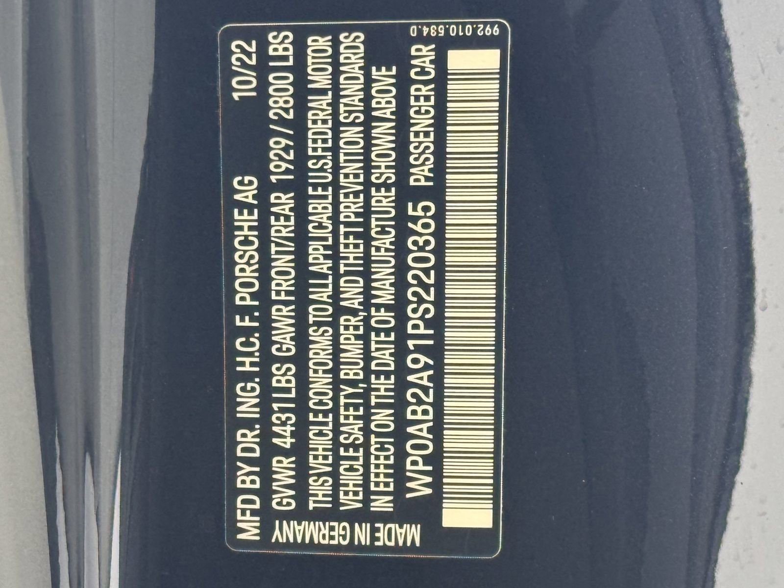 Certified 2023 Porsche 911 Carrera 4S image 34