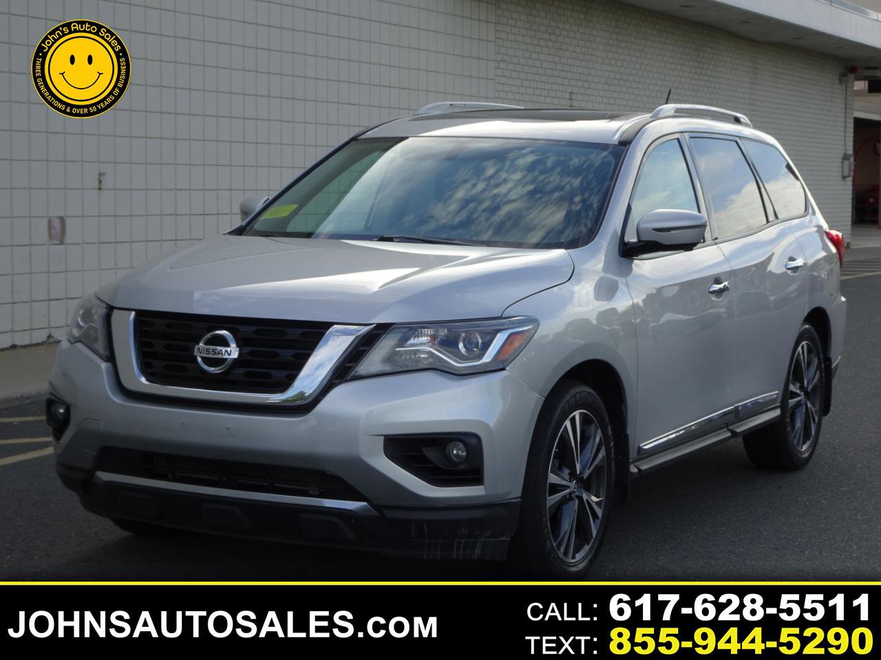 Used 2017 Nissan Pathfinder Platinum w/ Family Entertainment Package