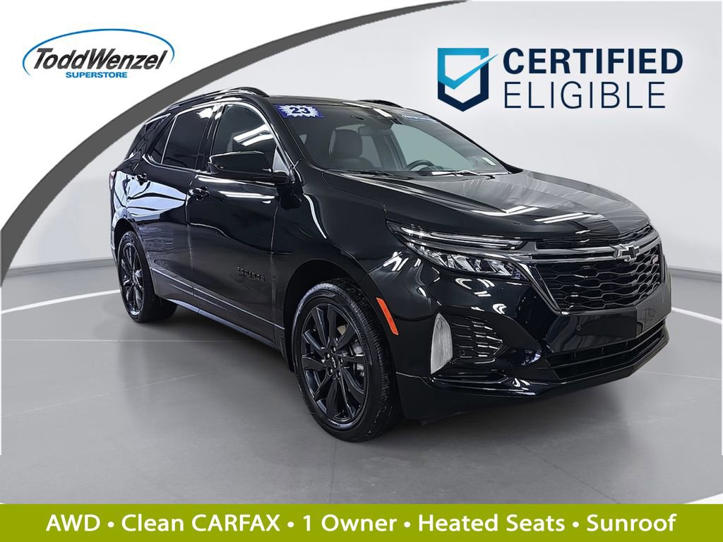 Certified 2023 Chevrolet Equinox RS w/ LPO, Floor Liner Package