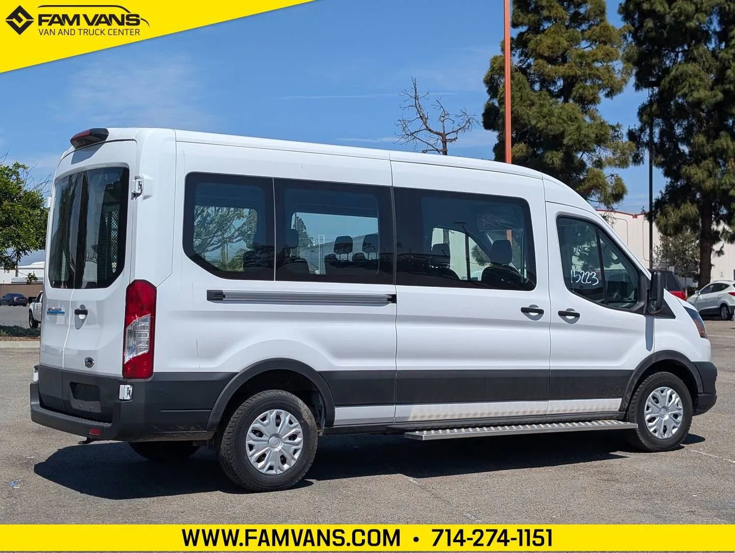 Used 2023 Ford E-Transit Medium Roof RWD image 9