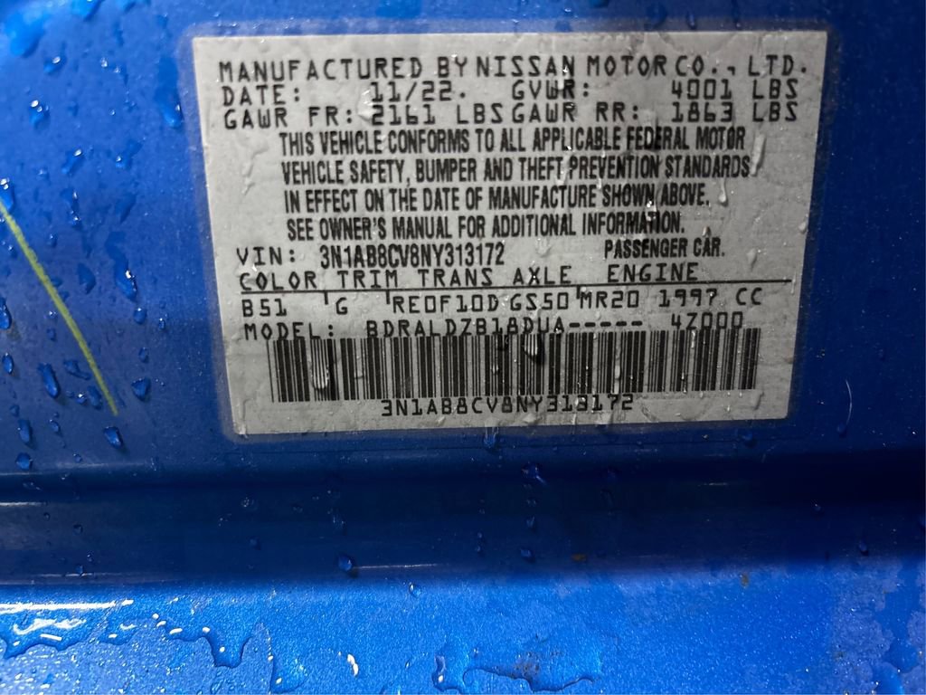 Used 2022 Nissan Sentra SV w/ Trunk Package image 17